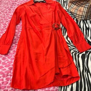 NWT. Red mini dress